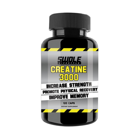 SWOLE Lifestyle Creatine 3000 halal vegan creatine capsules for strength