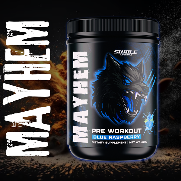 Mayhem Pre Workout Blue Raspberry