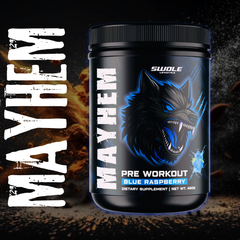 Mayhem Pre Workout Blue Raspberry