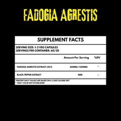 Fadogia Agrestis 1200mg