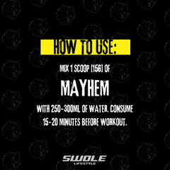 Mayhem Pre Workout Tropical