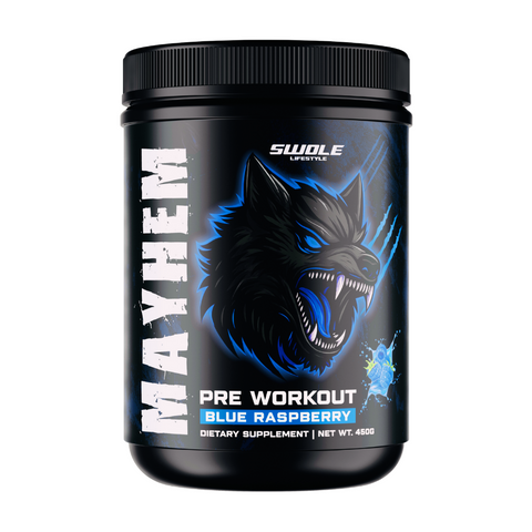 Mayhem Pre Workout Blue Raspberry