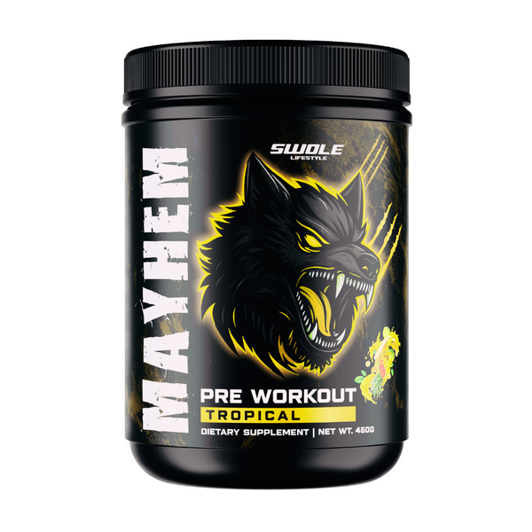 SWOLE Mayhem Pre Workout Tropical